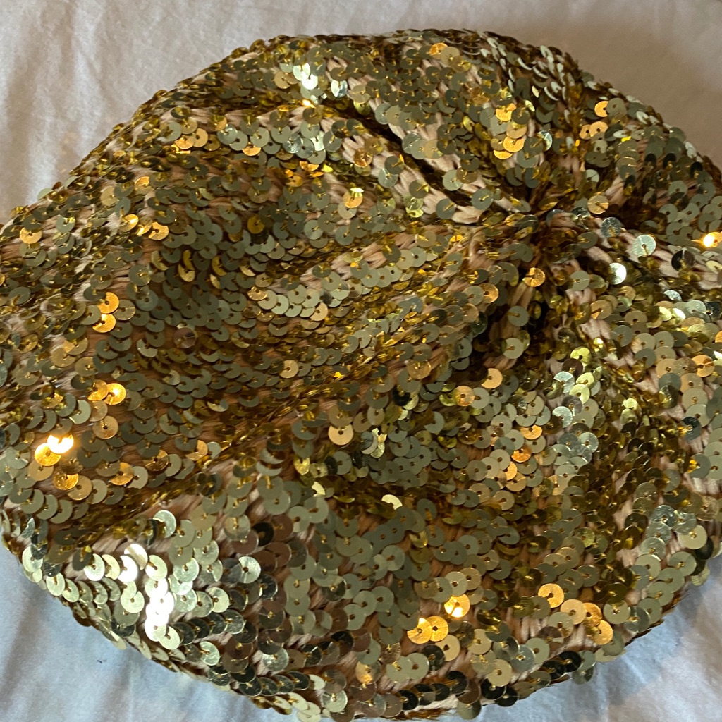 Sequin Beret